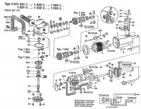 Bosch 0 601 331 042 Angle Grinder 240 V / GB Spare Parts